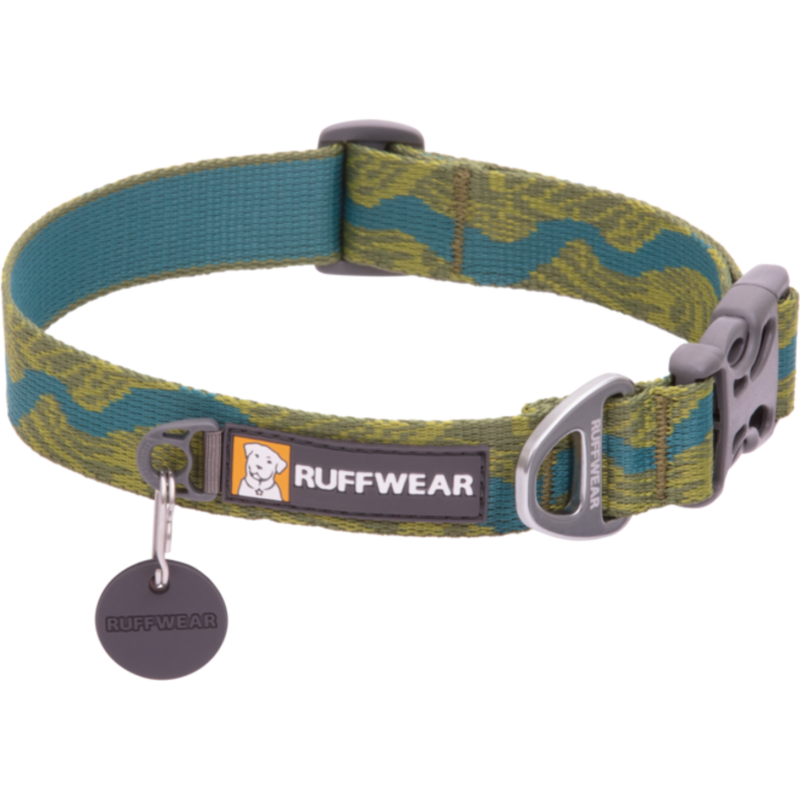 Ruffwear Flat Out Hundehalsband New River - 28 - 36 cm