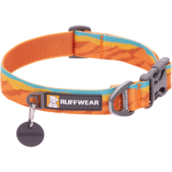 Ruffwear Flat Out Hundehalsband Fall Mountains - 28 - 36 cm