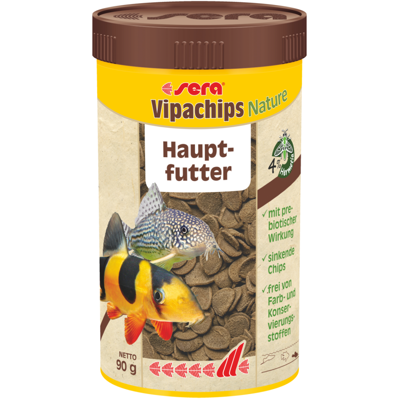 sera Vipachips Nature, 250 ml / 90 g