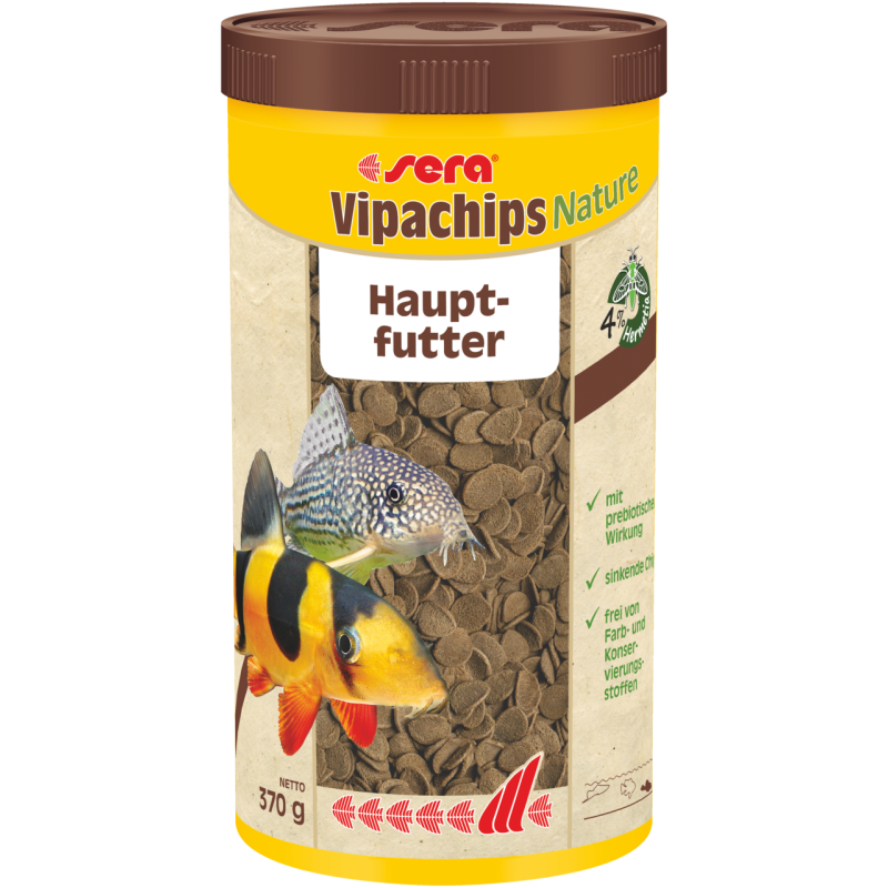 sera Vipachips Nature, 1000 ml / 370 g