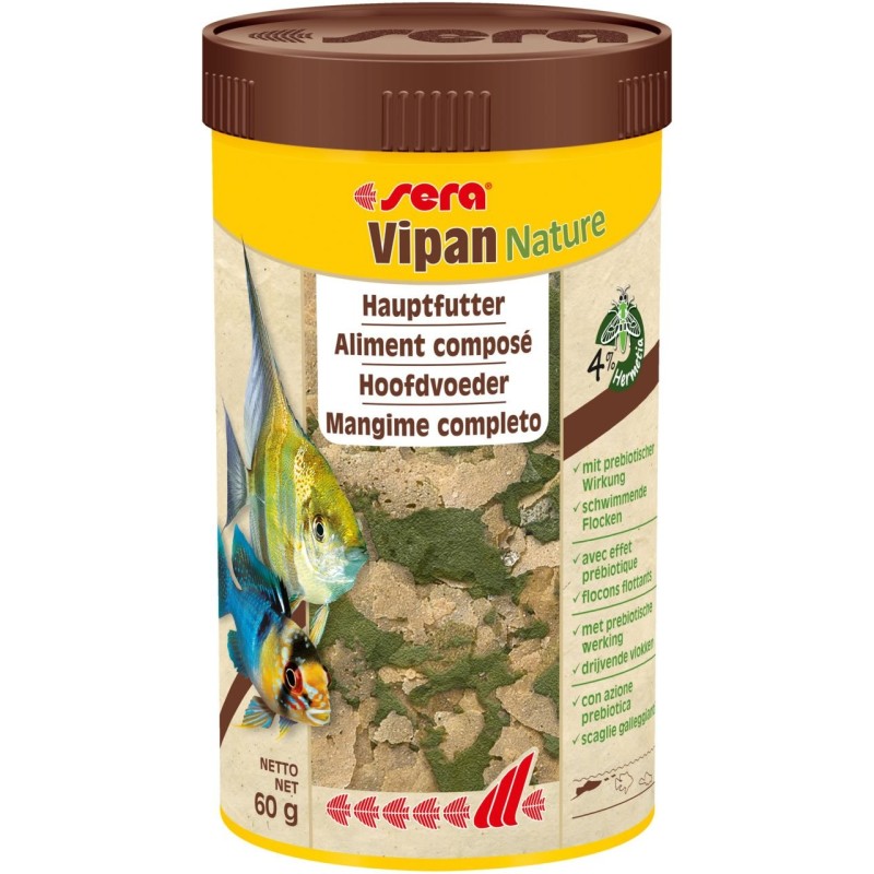 sera Vipan Nature, 250 ml / 60 g