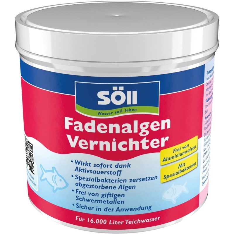 Söll FadenalgenVernichter, 500 g für 16.000 l