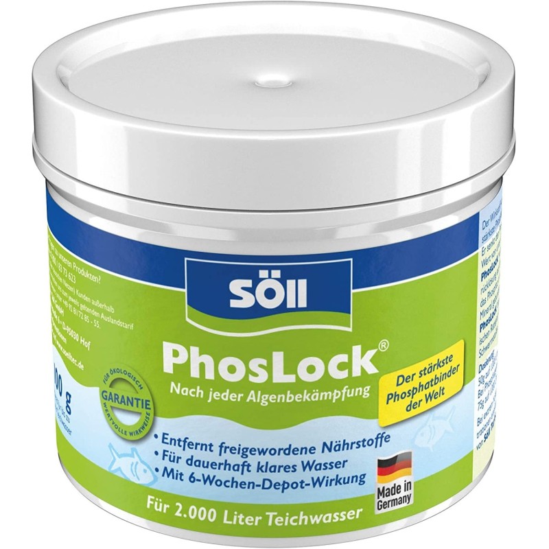 Söll PhosLock® AlgenStopp, 100 g für 2.000 l