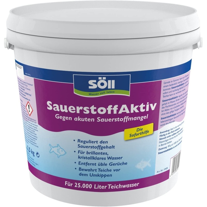 Söll SauerstoffAktiv, 2,5 kg für 25.000 l