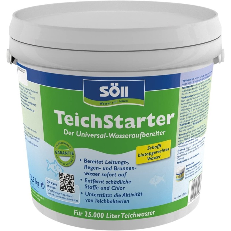 Söll Teichstarter, 2,5 kg für 25.000 l