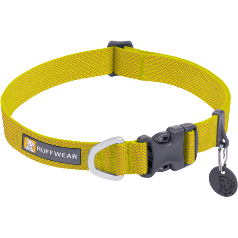 Ruffwear Hi & Light Hundehalsband Lichen Green - 23 - 28 cm