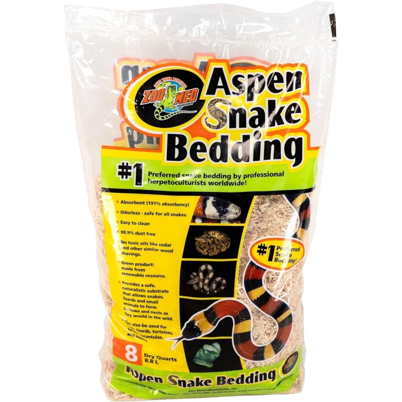 Zoo Med Aspen Snake Bedding, 8,8 l