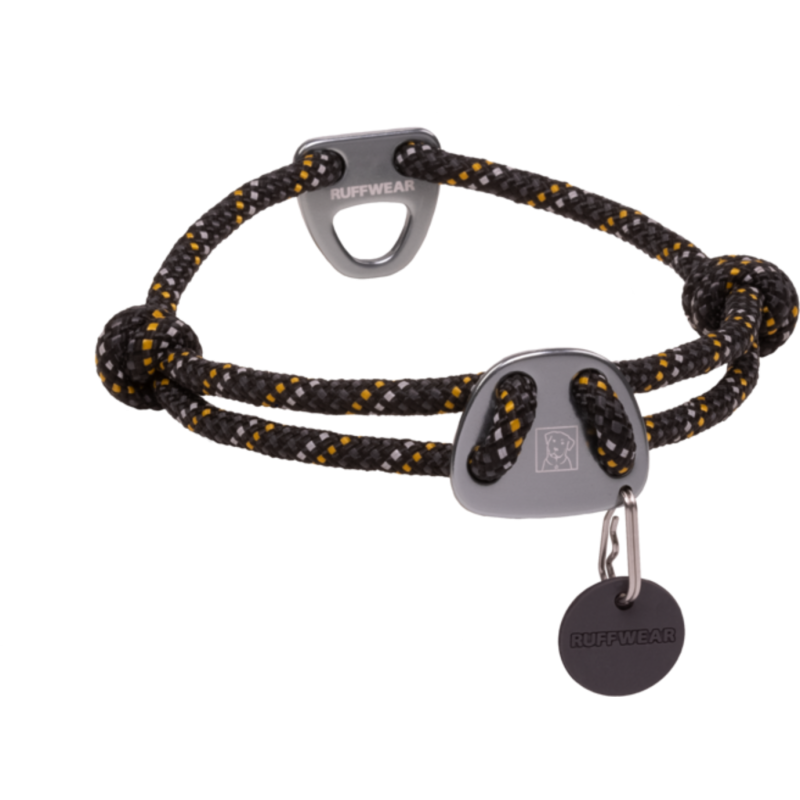 Ruffwear Knot-a-Collar Hundehalsband Obsidian Black - 36 - 51 cm