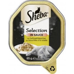 Sheba Selection in Sauce mit Geflügelhäppchen