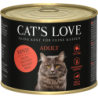 Cat's Love Katzen Nassfutter ADULT RIND PUR - 200 g