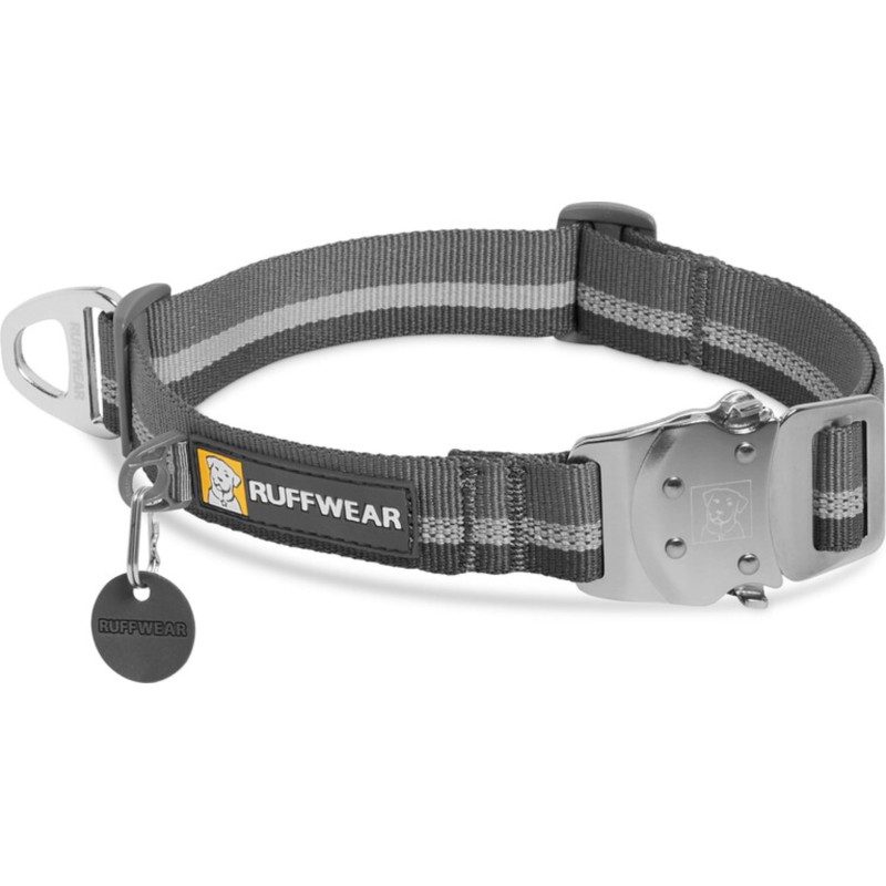 Ruffwear Top Rope Hundehalsband Granite Gray - 28 - 36 cm