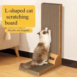 L-shaped Cat Scratch Board,...