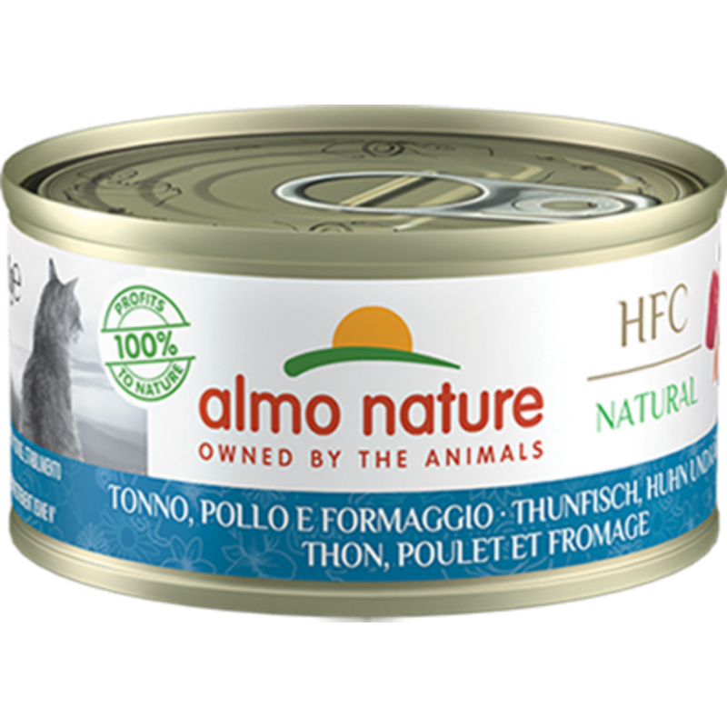 Almo Nature Thunfisch, Huhn und Käse 70g - 70 g