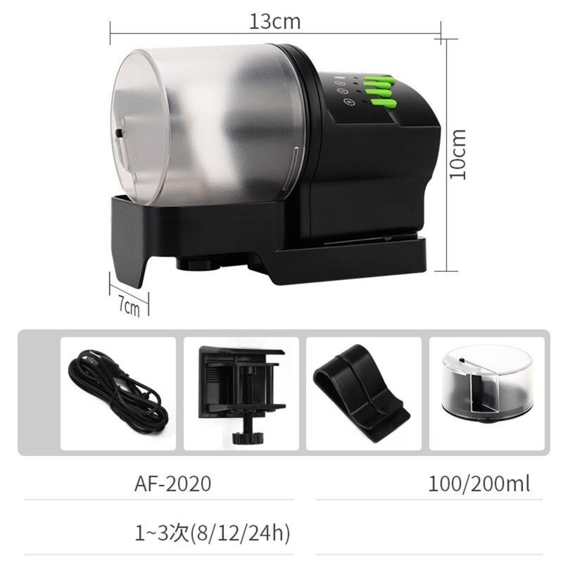 Automatischer Fischfutterspender für Aquarien, batteriebetrieben/Plug-in-betriebener automatischer Futterspender mit Timer