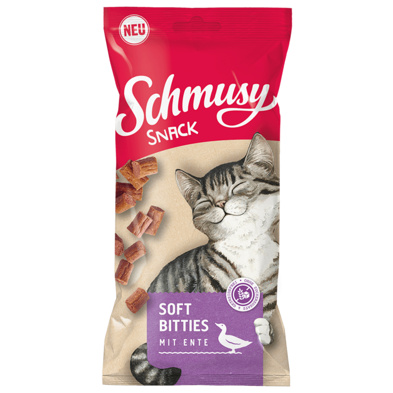 Schmusy Soft Bitties 60g - Ente