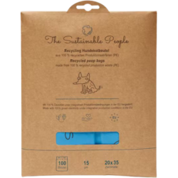 The Sustainable People Recycling Hundekotbeutel im Block - 2x 50 Beutel