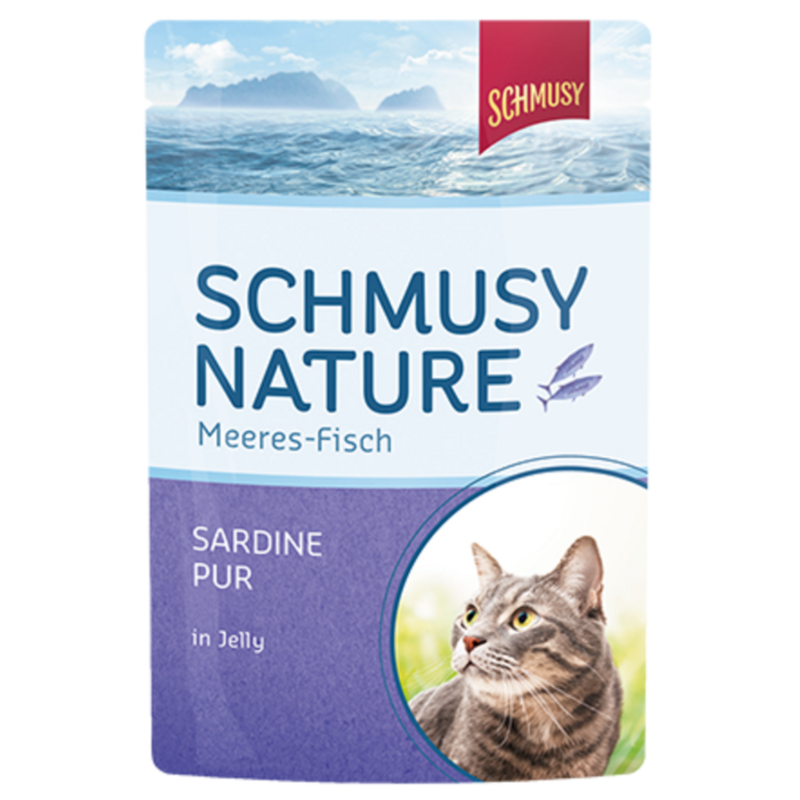 Schmusy Pouch Portionsbeutel 100g - Sardine