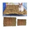 Einfache Grasmatte, gewebte Bettmatte für kleine Tiere, kreative Produkte für Hamster, Kaninchen