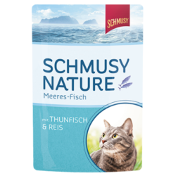 Schmusy Pouch Portionsbeutel 100g - Thunisch & Reis