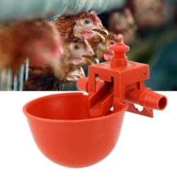 10Pcs Huhn Geflügel Trinker Waterer Wasser Schüssel Tasse Trinkwasser Werkzeug Käfig Zubehör