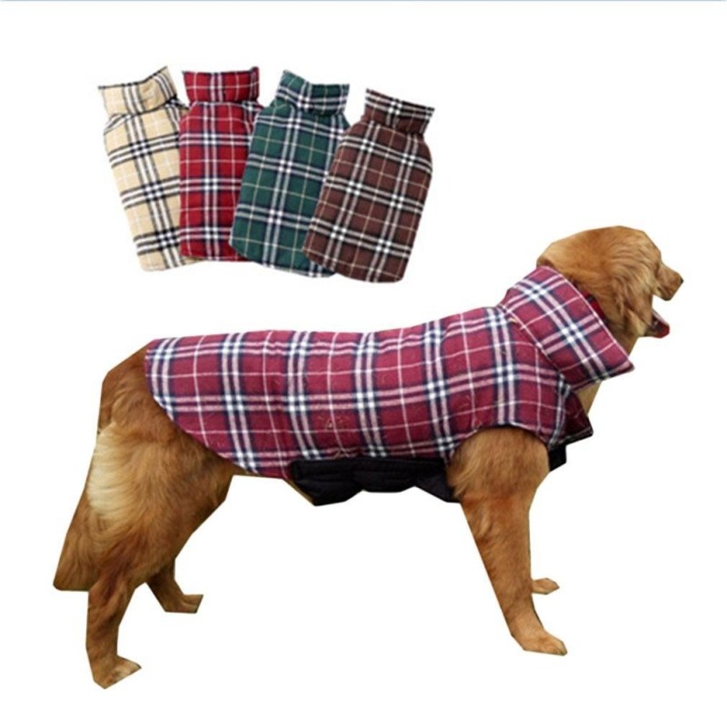 Wasserdicht Reversible Stil Hund Mantel Welpen Jacke Herbst Winter Haustier Hund Kleidung Regendicht Warme Kleidung Tier Ober