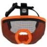 Mentem Brachycephalic Maulkorb für Hunde S Mesh-Typ, orange, 1 Stück