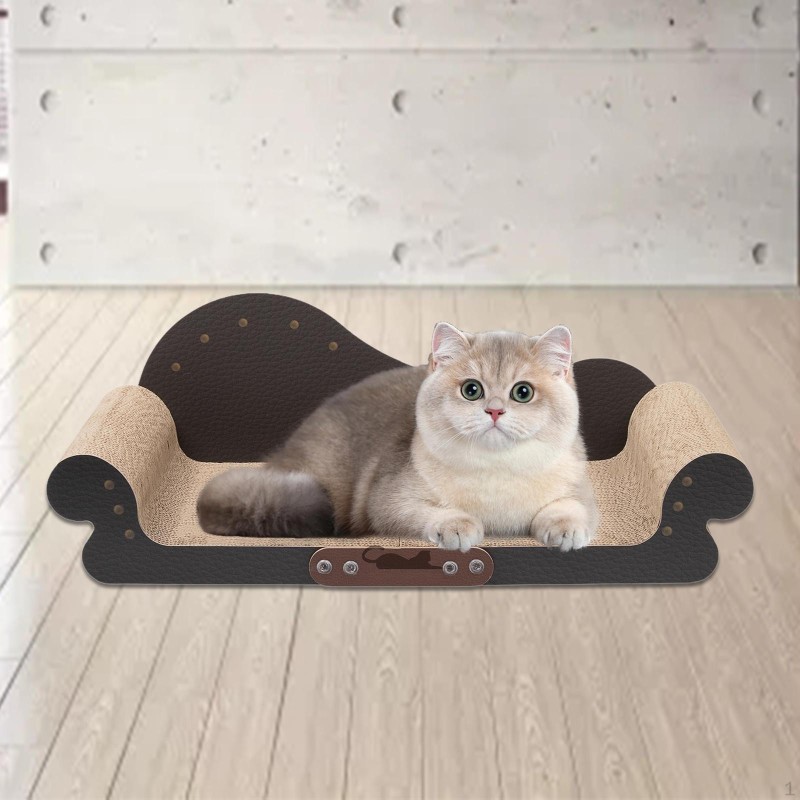 68cm Cat Scratcher Bed Lounge Couch Furniture Scratching Board for Indoor Cats