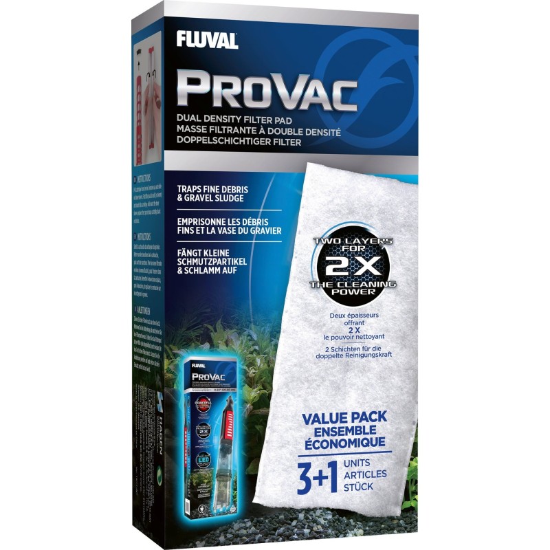 Fluval Pro Vac Ersatzfilterpatrone - 4 Stk