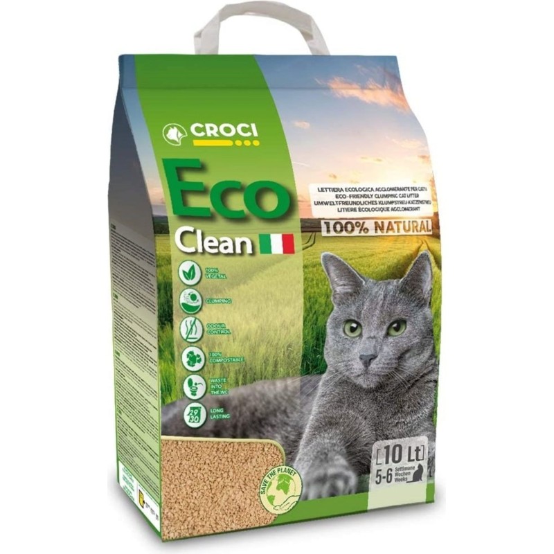 Croci Katzenstreu ECO CLEAN - 10 L