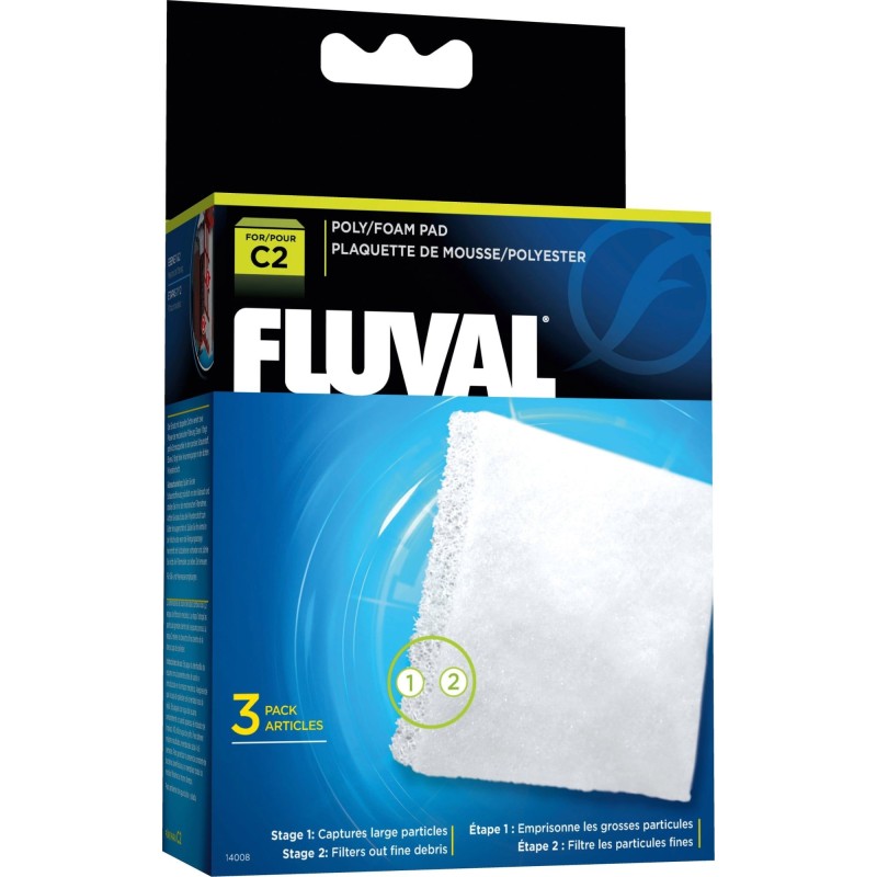 Fluval Schaumstoff/Polypatrone für Stufenfilter - C2