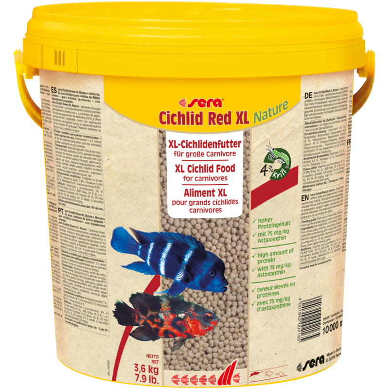 Sera Cichlid Red XL Nature - 10L