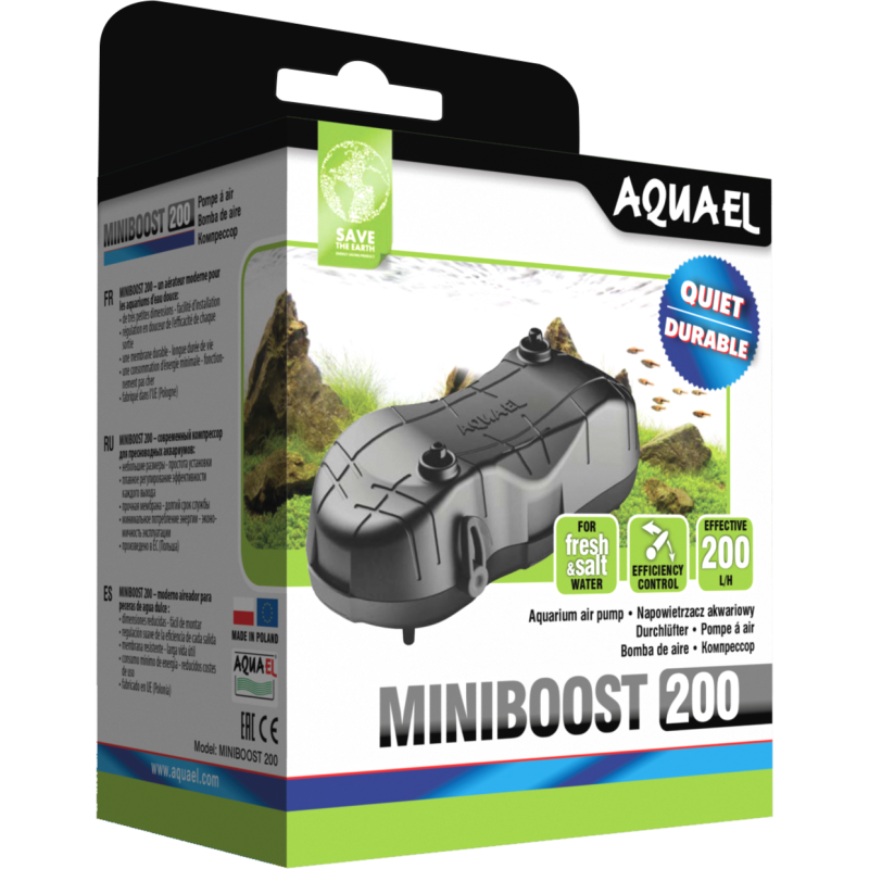 Aquael Luftpumpe MINIBOOST - 200