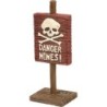 Europet Aqua della Warnschild Danger Mines - 1 Stk