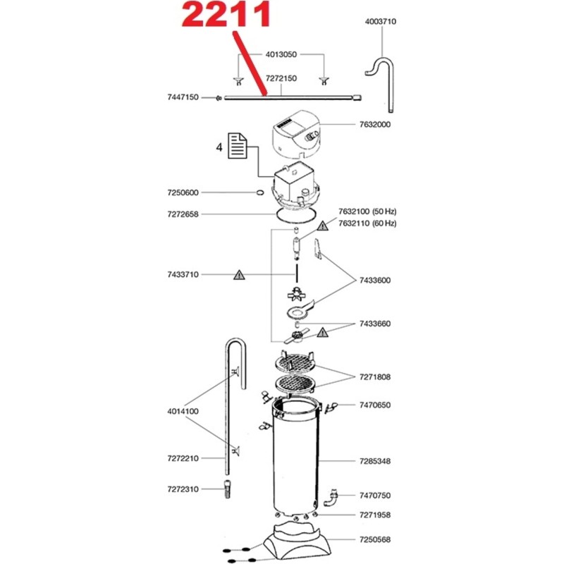 Eheim Düsenrohr - 2211