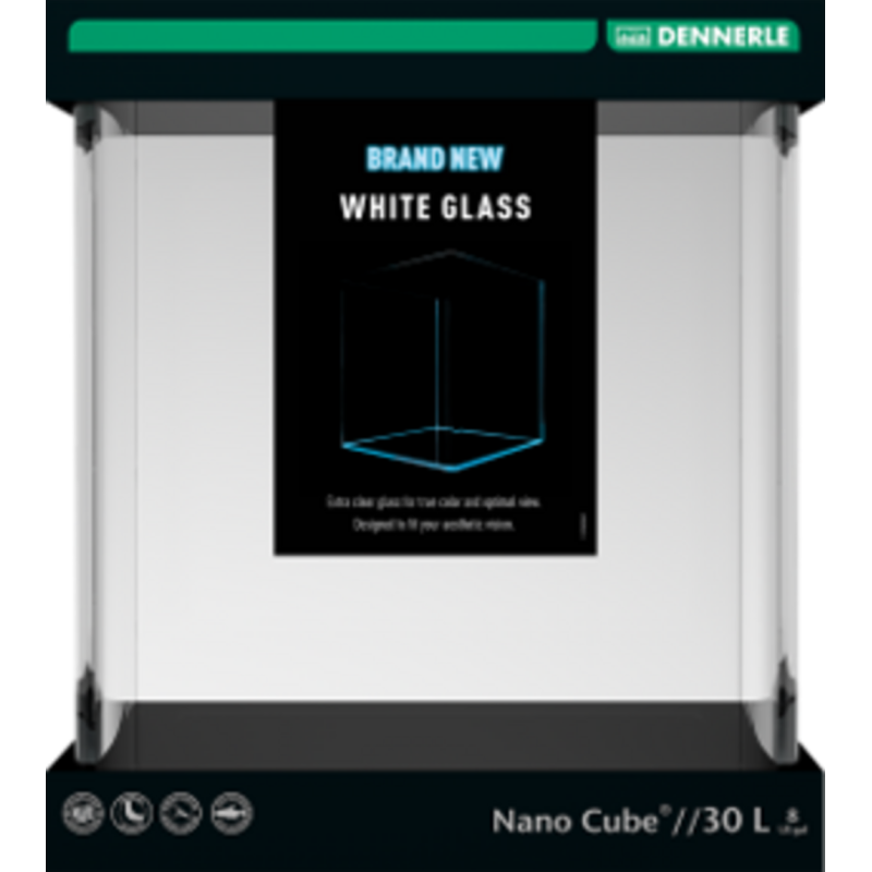 Dennerle NanoCube 30 Liter Weißglas - 1 Stk