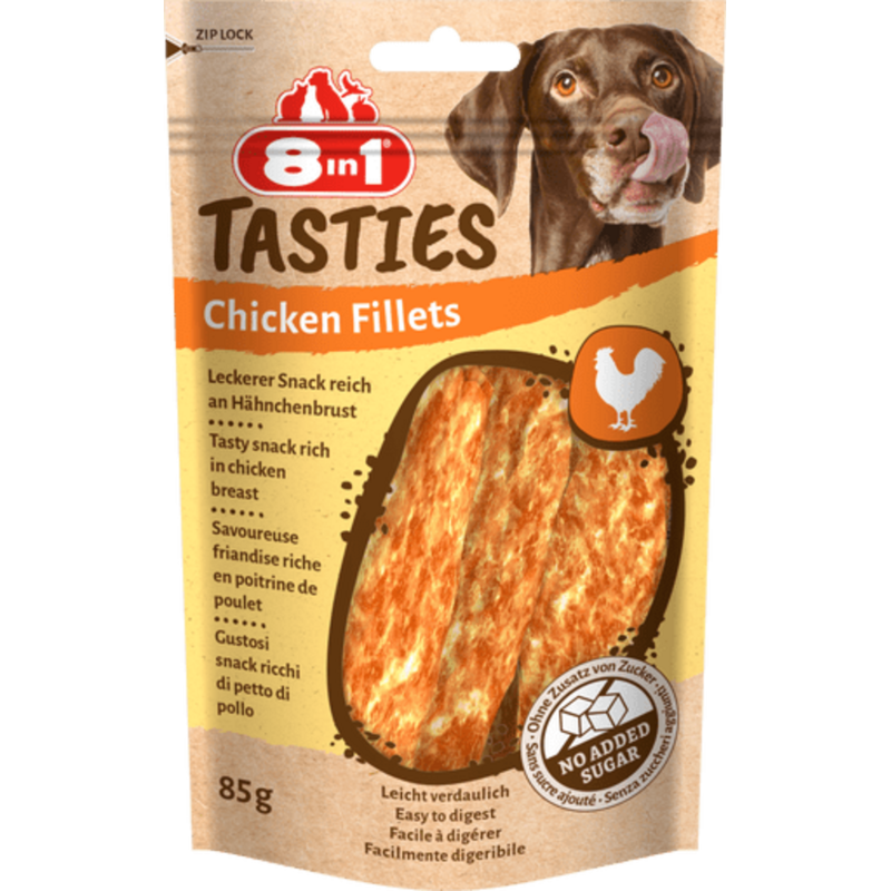 8in1 Tasties Chicken Fillets - 85 g