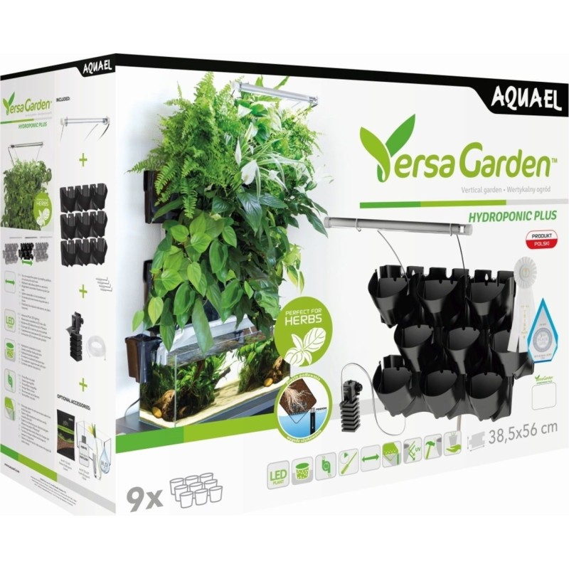 Aquael Pflanzenwand VERSA GARDEN HYDROPONIC PLUS - 1 Stk