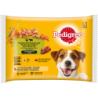 Pedigree 4-Pack Huhn & Gemüse in Sauce und Rind & Gemüse in Sauce - 400 g