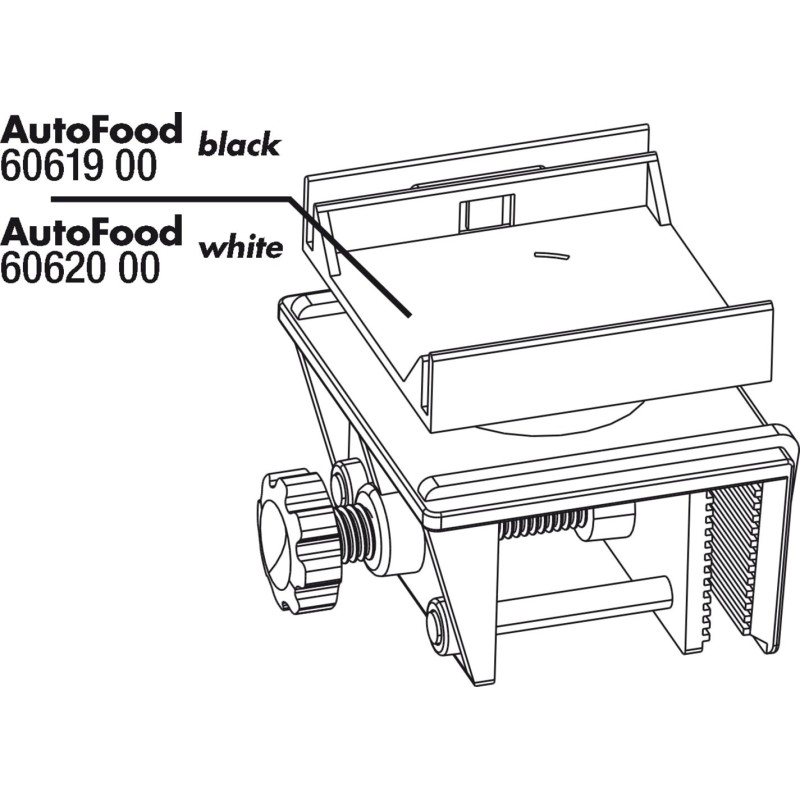 JBL AutoFood Halterung komplett - weiß