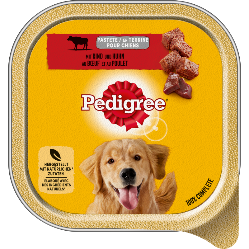 Pedigree Schale Adult - Rind und Huhn