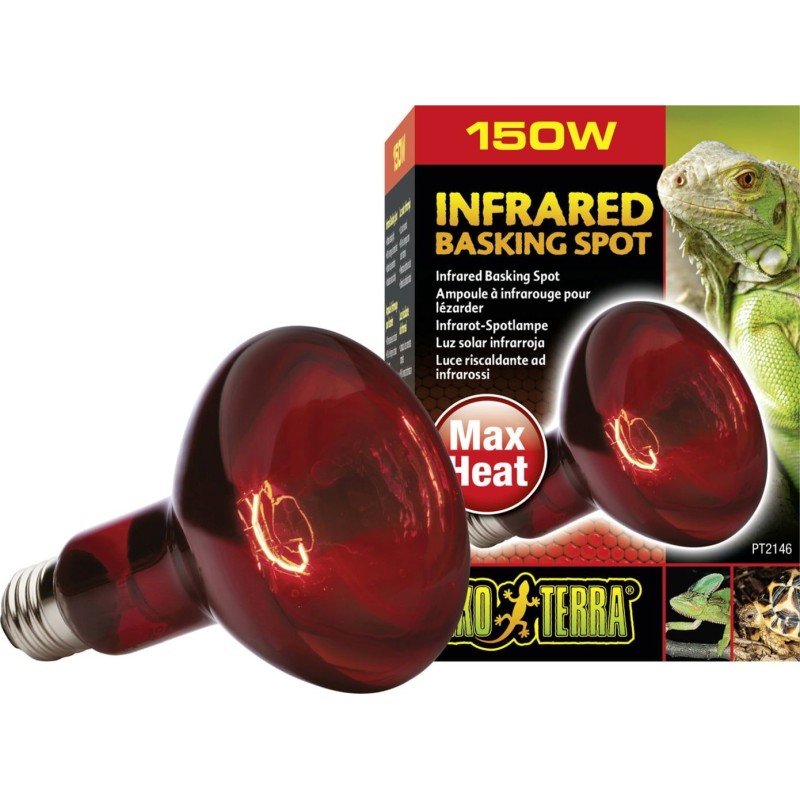 Exo Terra Infrarot-Spotlampe Heat GL - R30/150 W