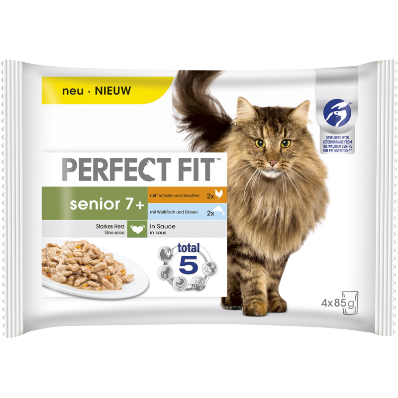 Perfect Fit Frischebeutel Senior 7+ 4-Pack - 340 g