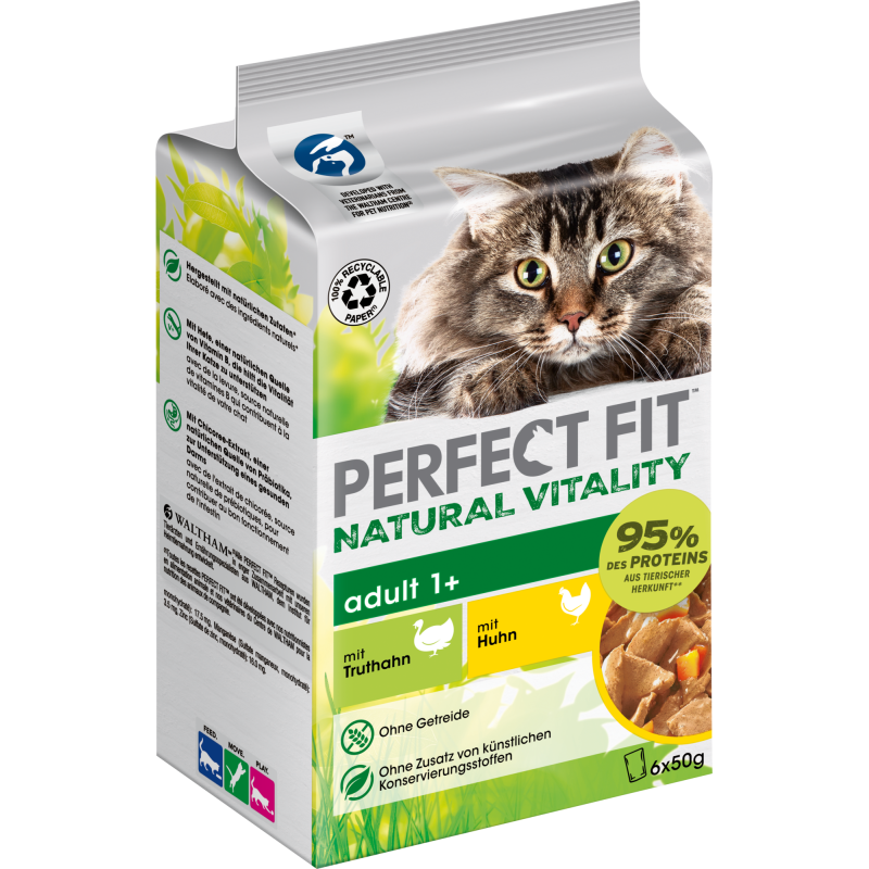 Perfect Fit Natural Vitality Adult 1+ mit Huhn und Truthahn - 300 g