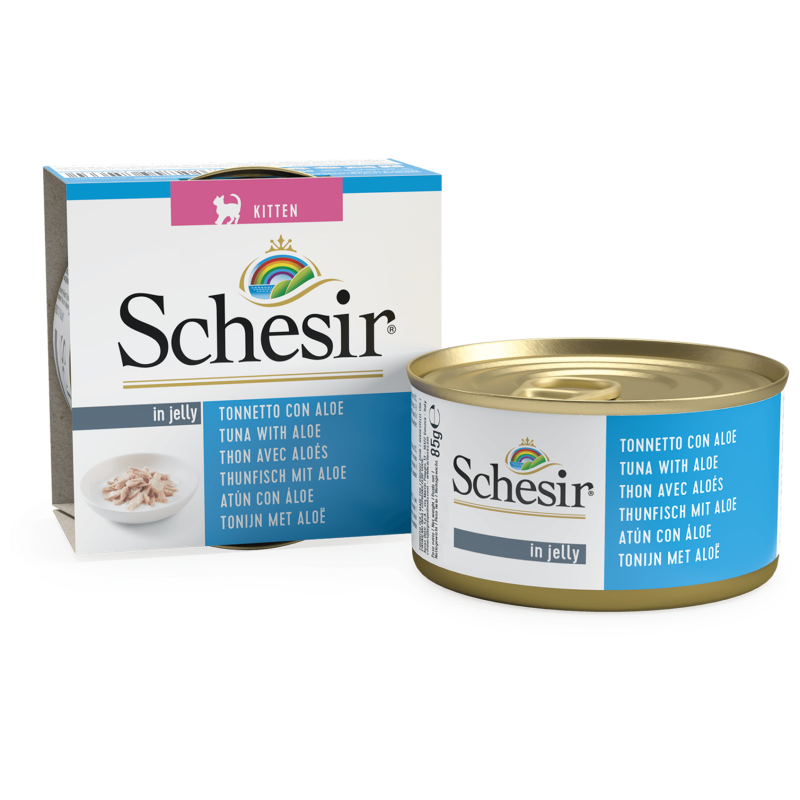 Schesir Dose Kitten 85g - Thunfisch und Aloe