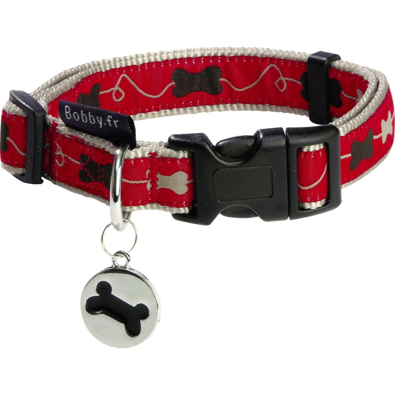 Bobby Halsband Kyrielle Rot - 32 - 52 cm