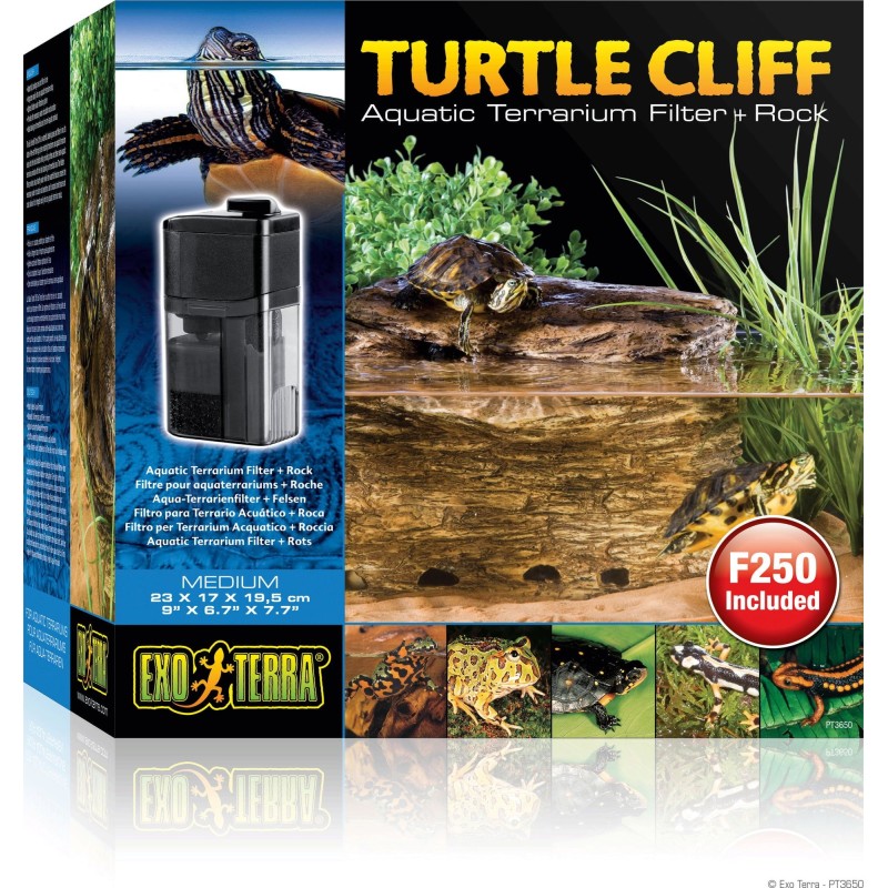 Exo Terra Turtle Cliff medium mit Filter PT3610 - 1 Stk