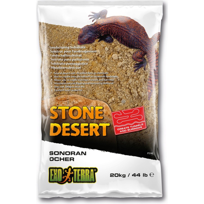 Exo Terra Sonoran Ocher Stone Desert - 20 kg