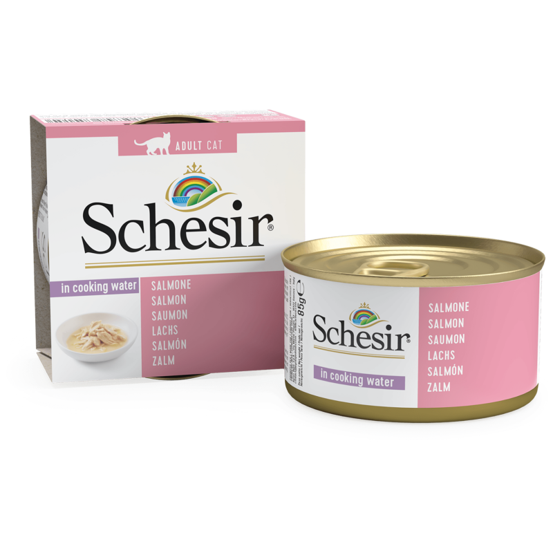 Schesir Dose Natural 85g - Lachs