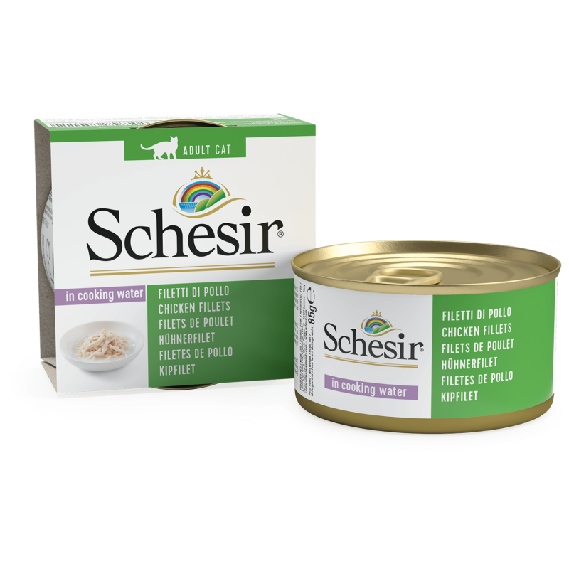 Schesir Dose Natural 85g - Hühnerfilet