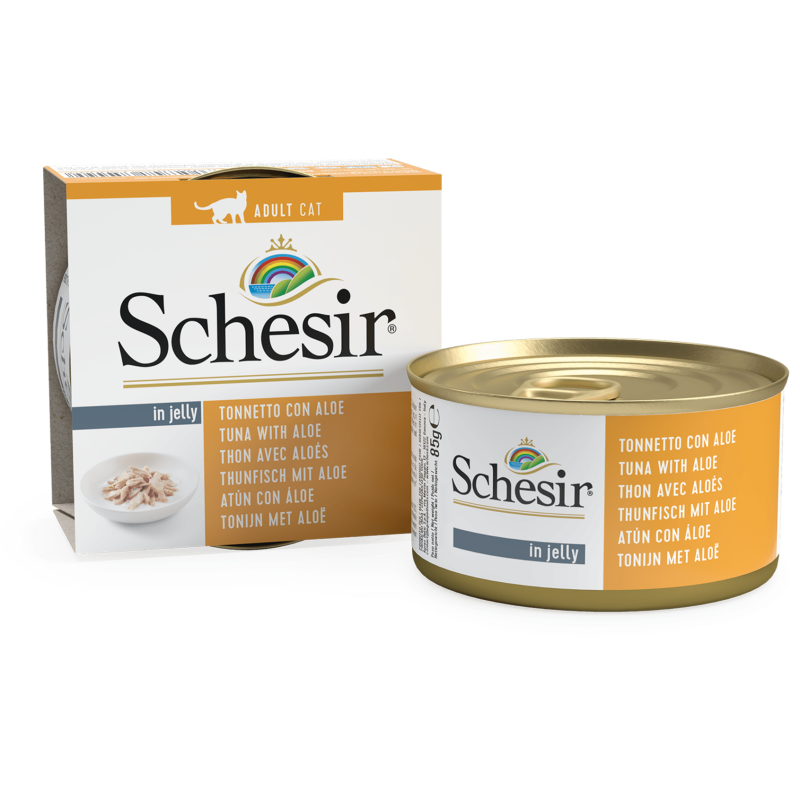 Schesir Dose Jelly 85g - Thunfisch und Aloe